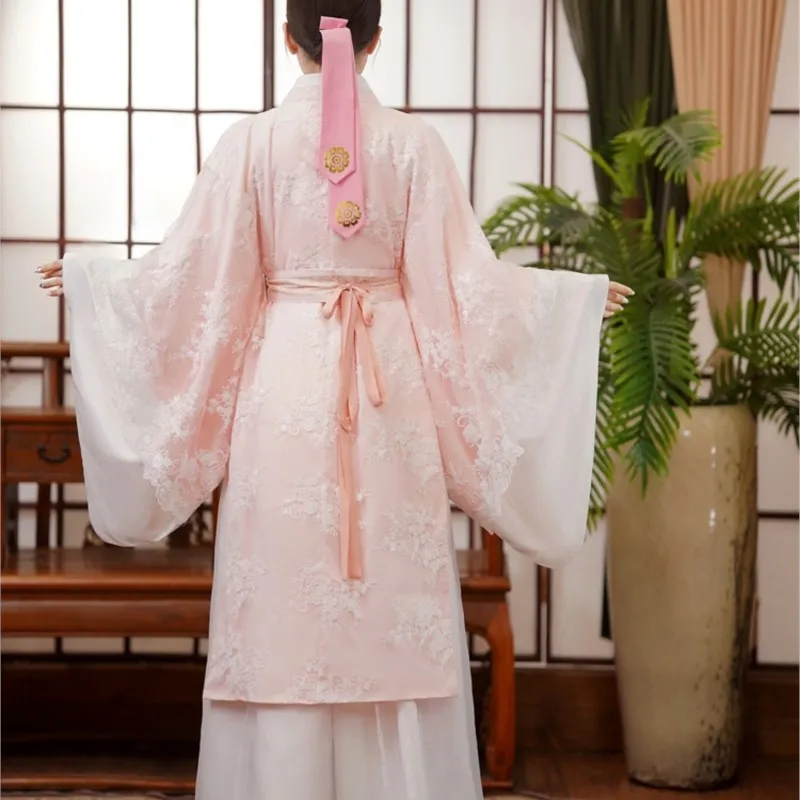 Yanji-vestido de corte Hanbok para mujer, ropa coreana para actuación diaria, novedad