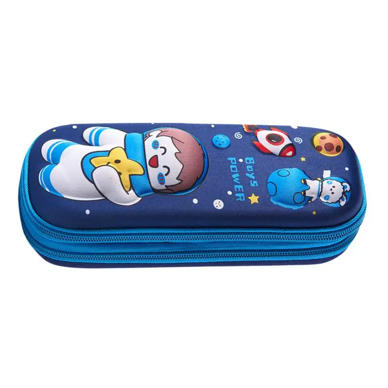 

Stationery Pen Bag Large Capacity Pen Case Pencil Case with Cartoon Patterns for Birthday Christmas New Year Anniversary Easter