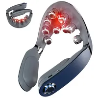 SKG G7 PRO FOLD Heat Neck Massager Cordless Deep Tissue Vibration Portable Electric Neck Massager