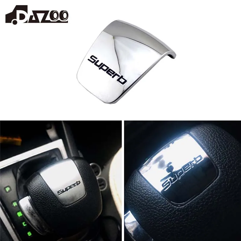 For Skoda Superb Automatic Gear Shift Knob Gear Shift Hand Cover For Skoda Car Interior Parts