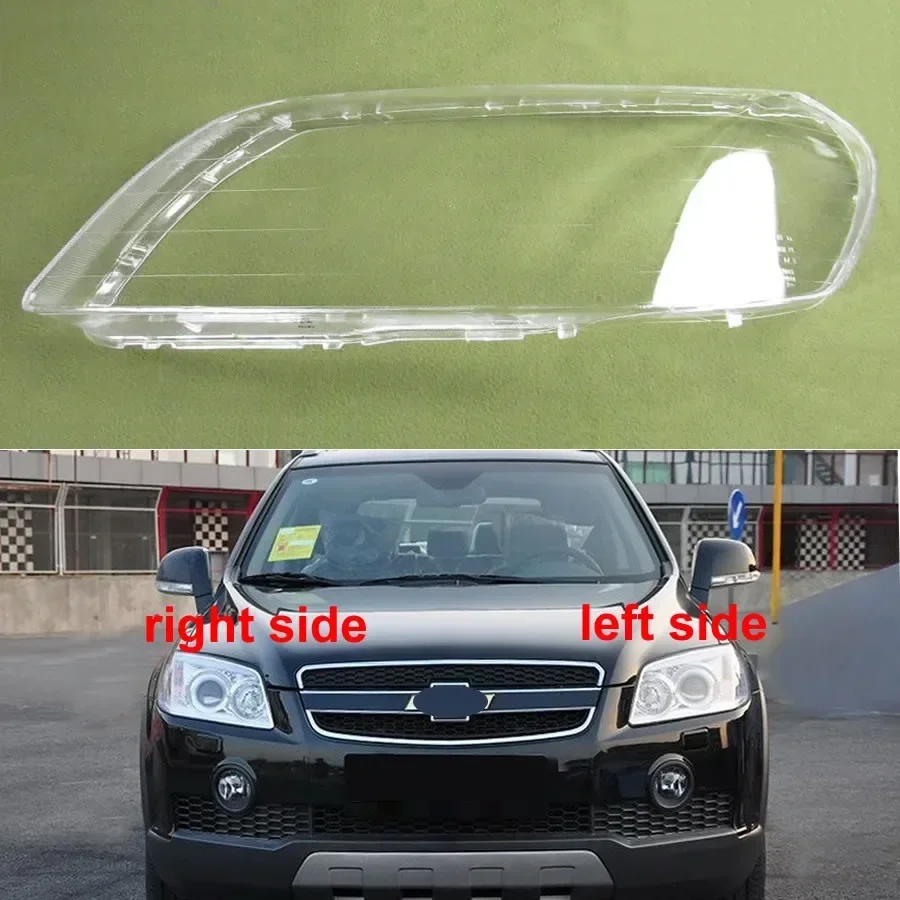 For Chevrolet Captiva 2008 2009 2010 Headlight Lens Shell Headlamp Cover Transparent Mask Plexiglass Auto Replacement Parts