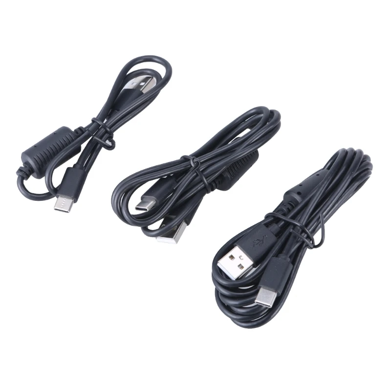 

0.5m/1m/2m USB to Type C Gaming Controller Charging Cable with Rings D46B