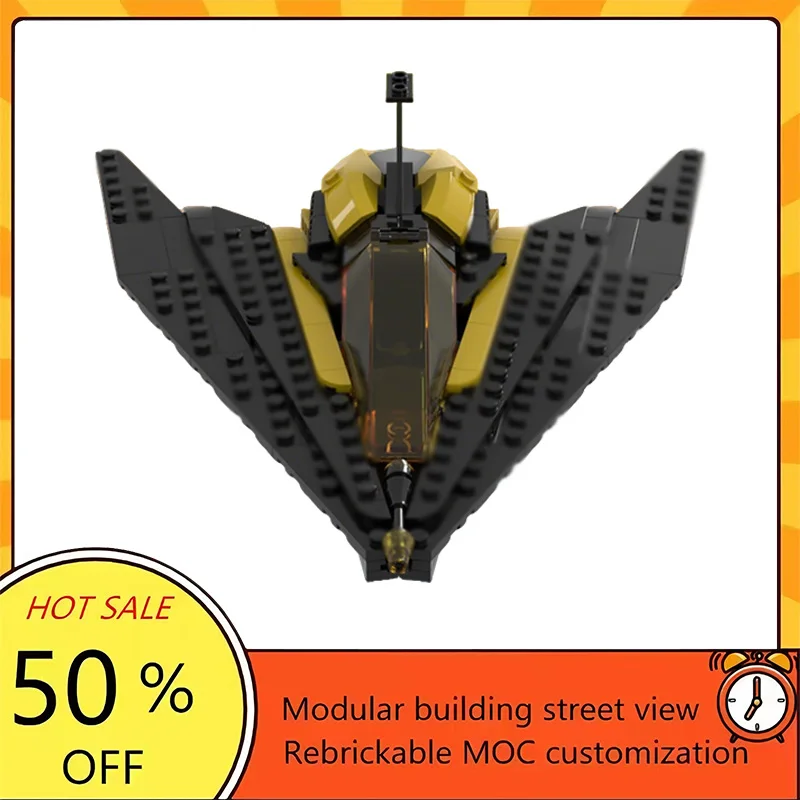 

243PCS Popular Space War Movie Model MOC Building Bricks Fighter Jet Modular Technology Gifts Holiday Assemble Children Toy Suit