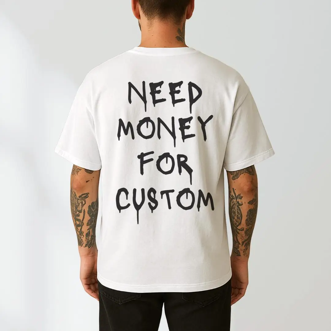 Need Money for Custom Unisex Shirt Car Lovers Custom Shirt Gift for Men Women Funny Car Custom Shirt