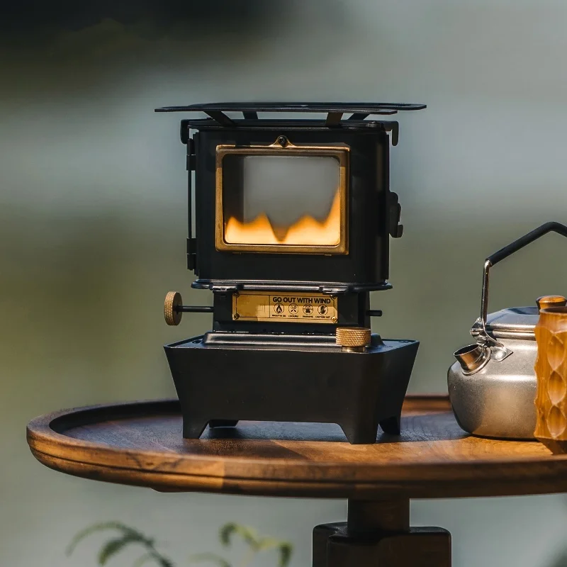 

Small and Portable Oil Lamp Stove Outdoor Camping Observation Fire Oil Lamp Stove Heater Coal Oil Cooking Tea Roasting Oven