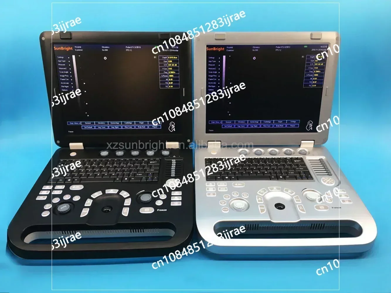 Portable 3d Ultrasound Machine Medical Scan Digital Pseudo Color Usg 4d Optional Ecography