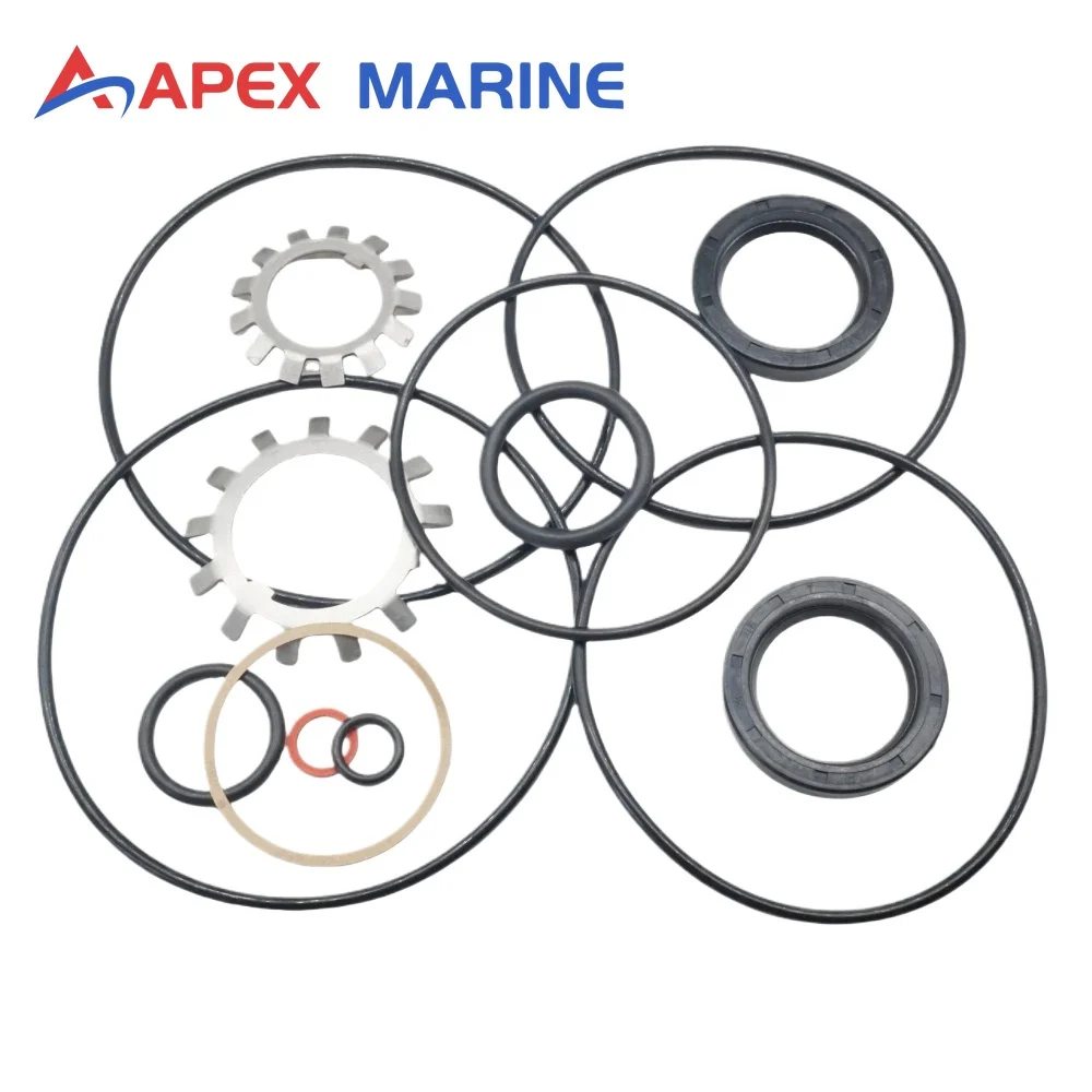 876268 Lower Unit Seal Kit Compatible with Volvo Penta  AQ200 AQ250 AQ270 AQ280 AQ290 SP-A  Single Prop