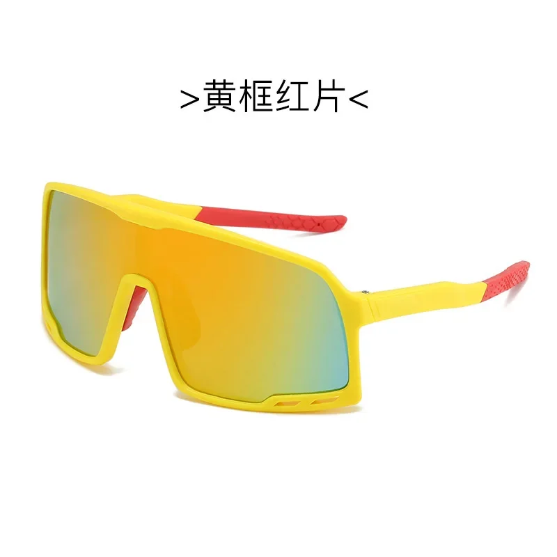 New Cycling Glasses Sports Sunglasses Men\'s and Women\'s Sports Glasses UV400 Big Frame Glasses Running Bike Fishing Goggles