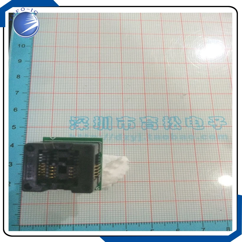 1pcs  SOP8 DIP8 (narrow body preparation injection sealing width 3.81) IC test burning seat conversion seat connector