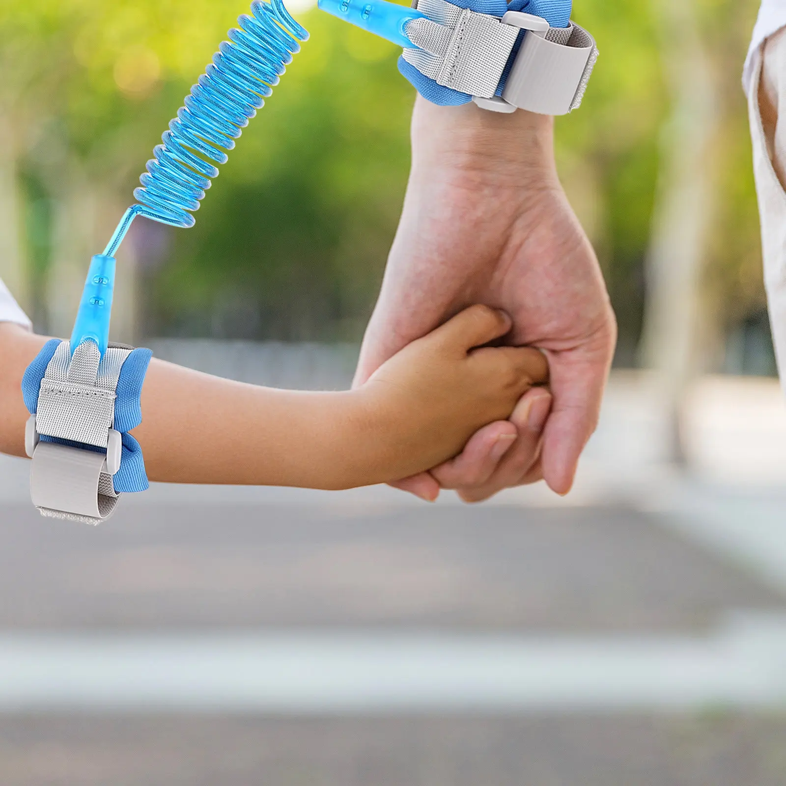 Flexible Toddler Anti-Lost Harness Leash Kids Safety Rope Random Color Breathable Comfortable Wristband Toddler Traction Rope