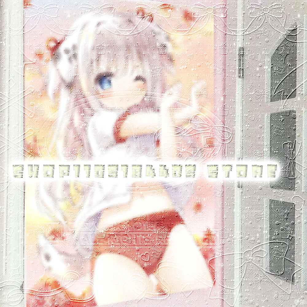 ジライケイ Jiraikei やみかわいい Yami Kawaii Joyce Anime Spotted Dog Ear Wink Girl Tapestry ロリータ Rorita ハラジュク Harajuku Hazel Soft Autumn Ma