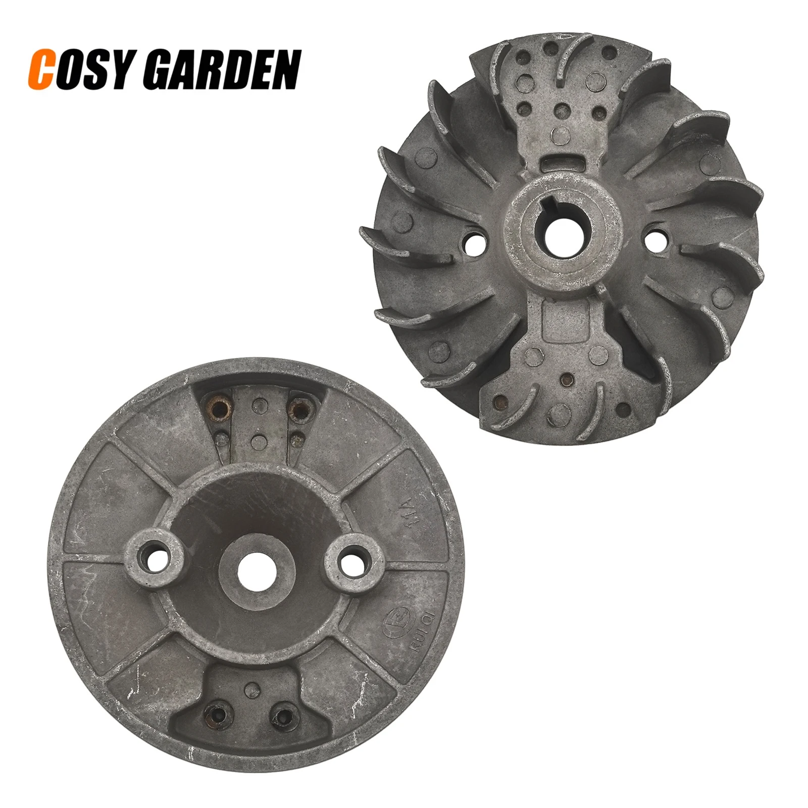 cosy-40-5-44-5-magneto-flywheel-rotor-cooling-fan-impeller-for-43-52cc-brush-cutter-trimmer-strimmer-whipper-snipper