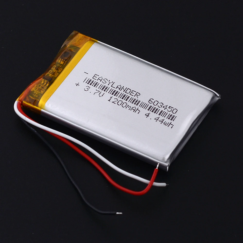 3 خطوط 403450 3.7 فولت 700 مللي أمبير بطارية ليثيوم ليبو ليثيوم أيون بوليمر 303450 503450 603450 703450 803450 103450 123450