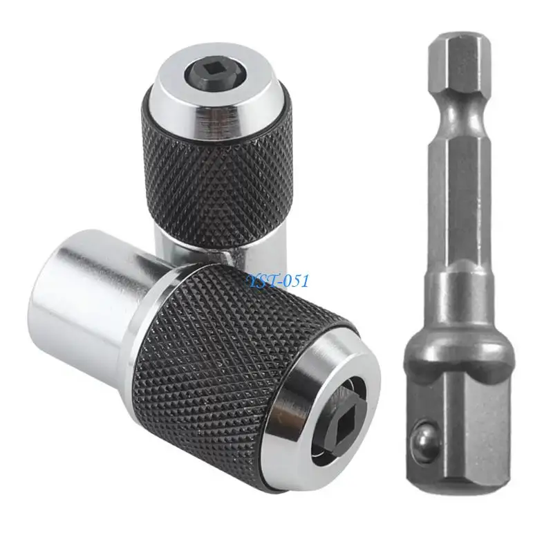 

E15A 3PCS Tap Holder Socket Set for Seamlessly Threading and Extraction with 3/8Inch Drive Adapter Square Shank Connectors