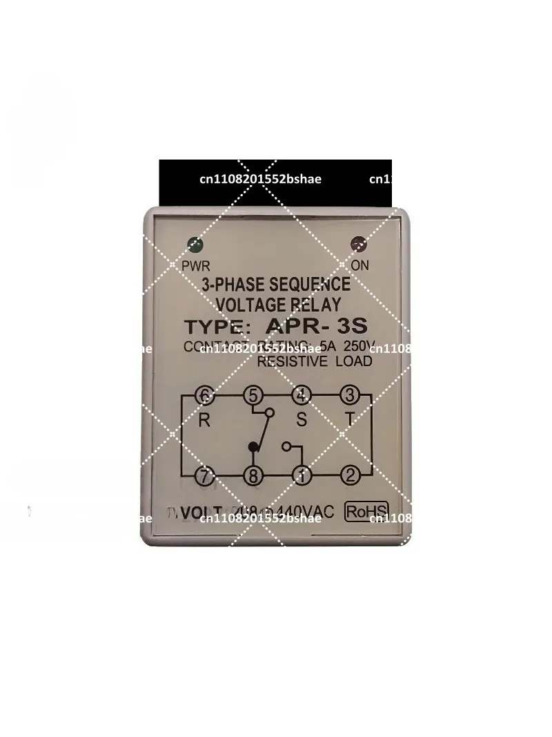 Three Phase Sequence Protection Relay Under Voltage Inverse Phase Detector