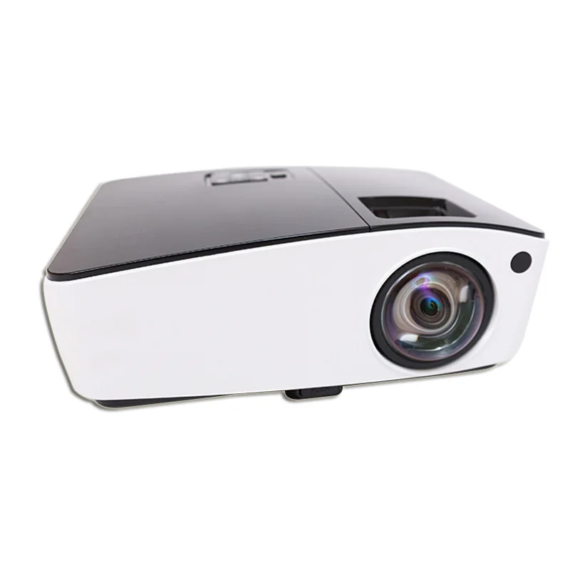 

GAOKE 3500 Lumens Short Throw DLP Projector Ready for Full HD 3D Video