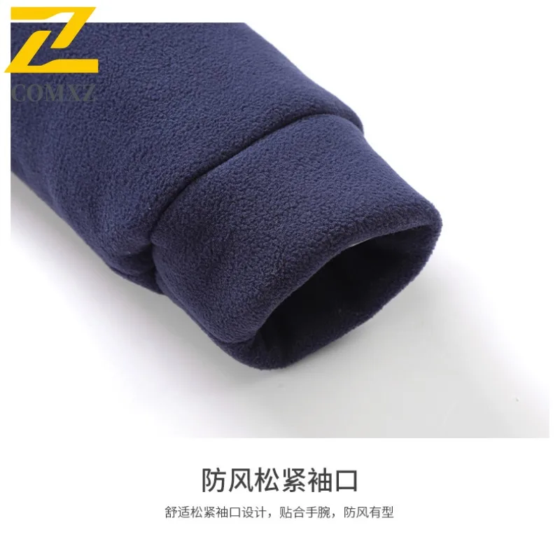 سترة كلاسيكية بياقة واقفة من COMXZ للرجال، معطف مريح للتنقل، كاجوال خفيف للحماية من البرد، ملابس الخريف الجديدة