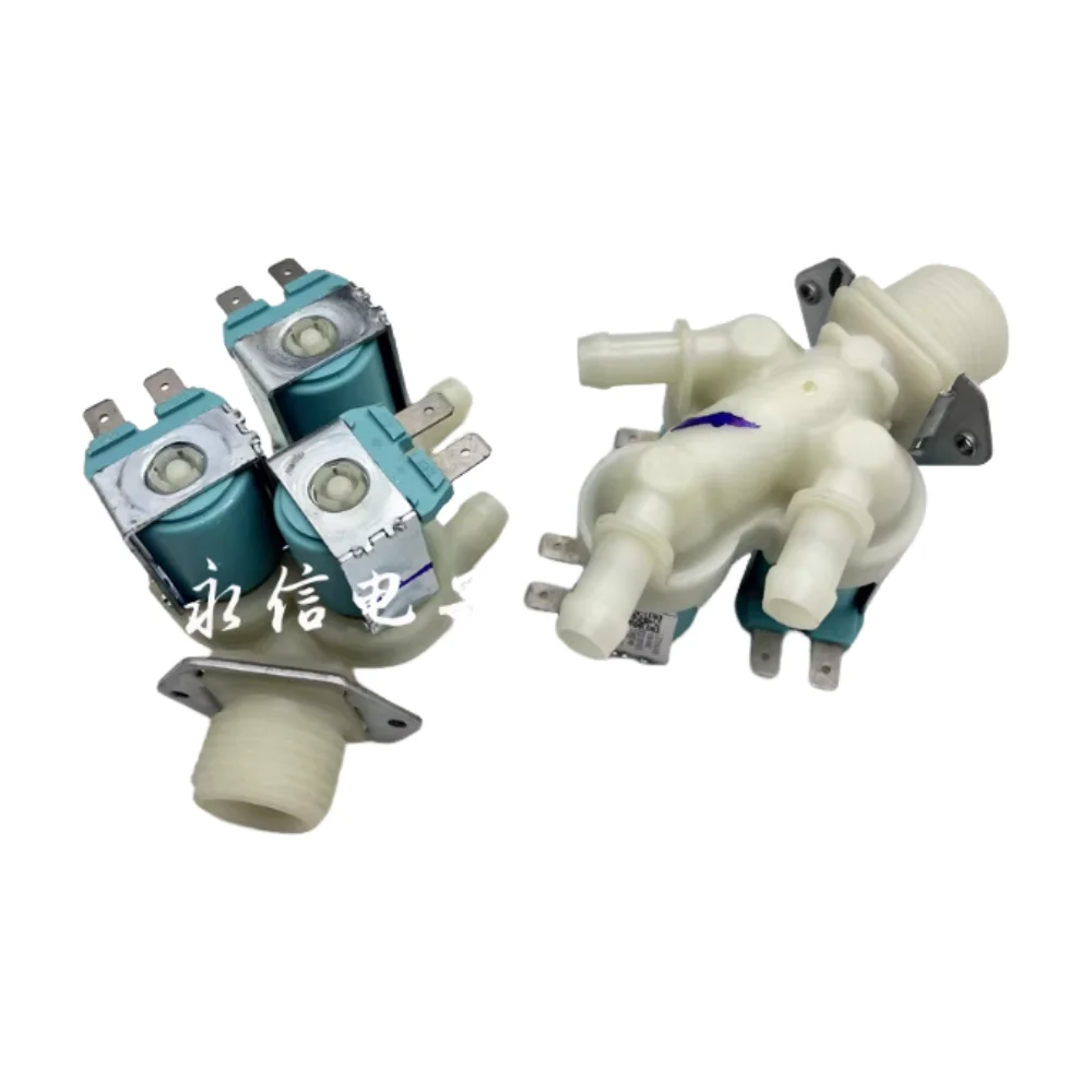 New for Drum washing machine inlet valve DC62-00142G 120V 60HZ one in three out solenoid valve