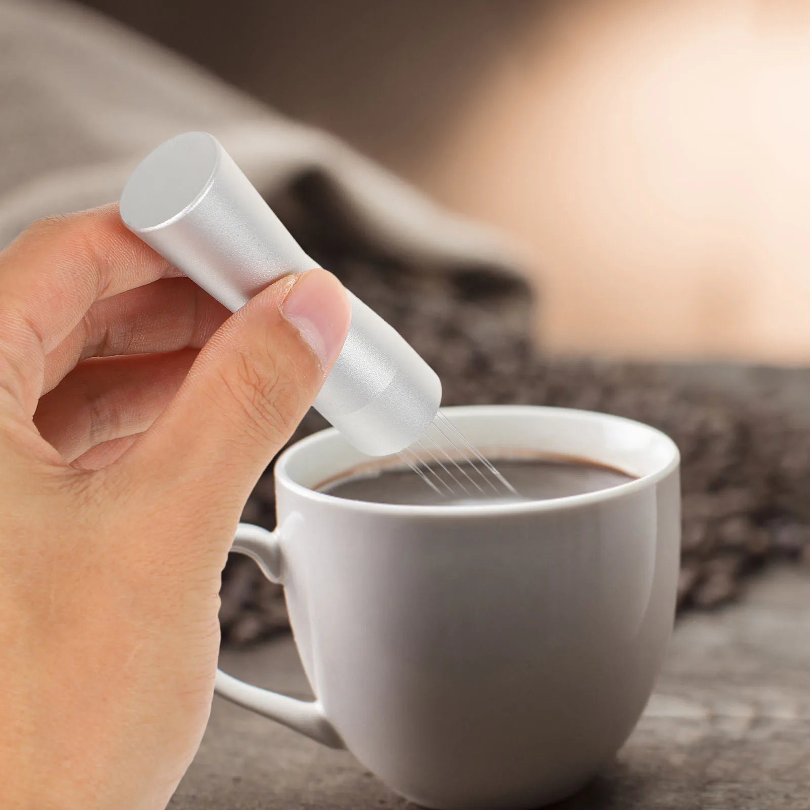 

High Quality Stainless Steel Coffee Distribution Needle Exquisite Workmanship Powder Stirrer Tool For Home And Commercial Use