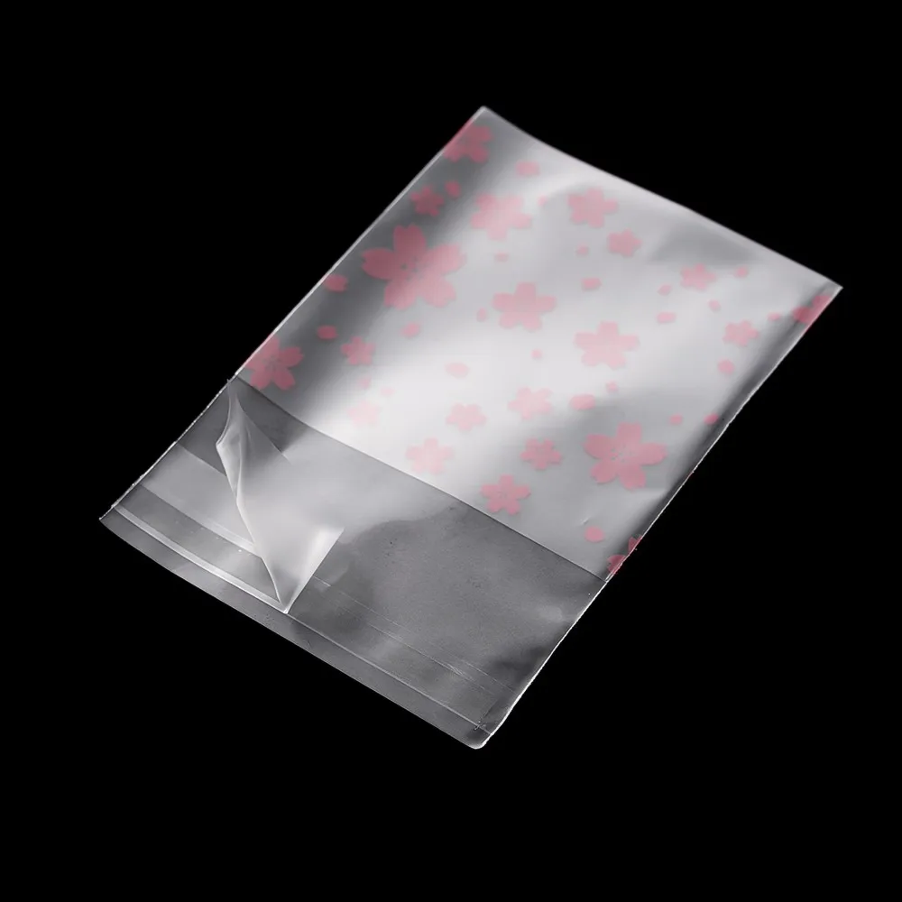 Bolsas de plástico transparentes con autosellado para almacenamiento de joyas, embalaje de Dulces, galletas, suministros para fiestas de cumpleaños