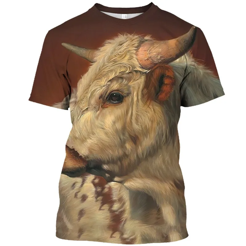 San Fermín Bullfight T Shirt 3D Toreo Tourada Print Sapin T-shirt Fiere Bull Animal Tee Shirts Womens Clothing Ropa Hombre Y2k