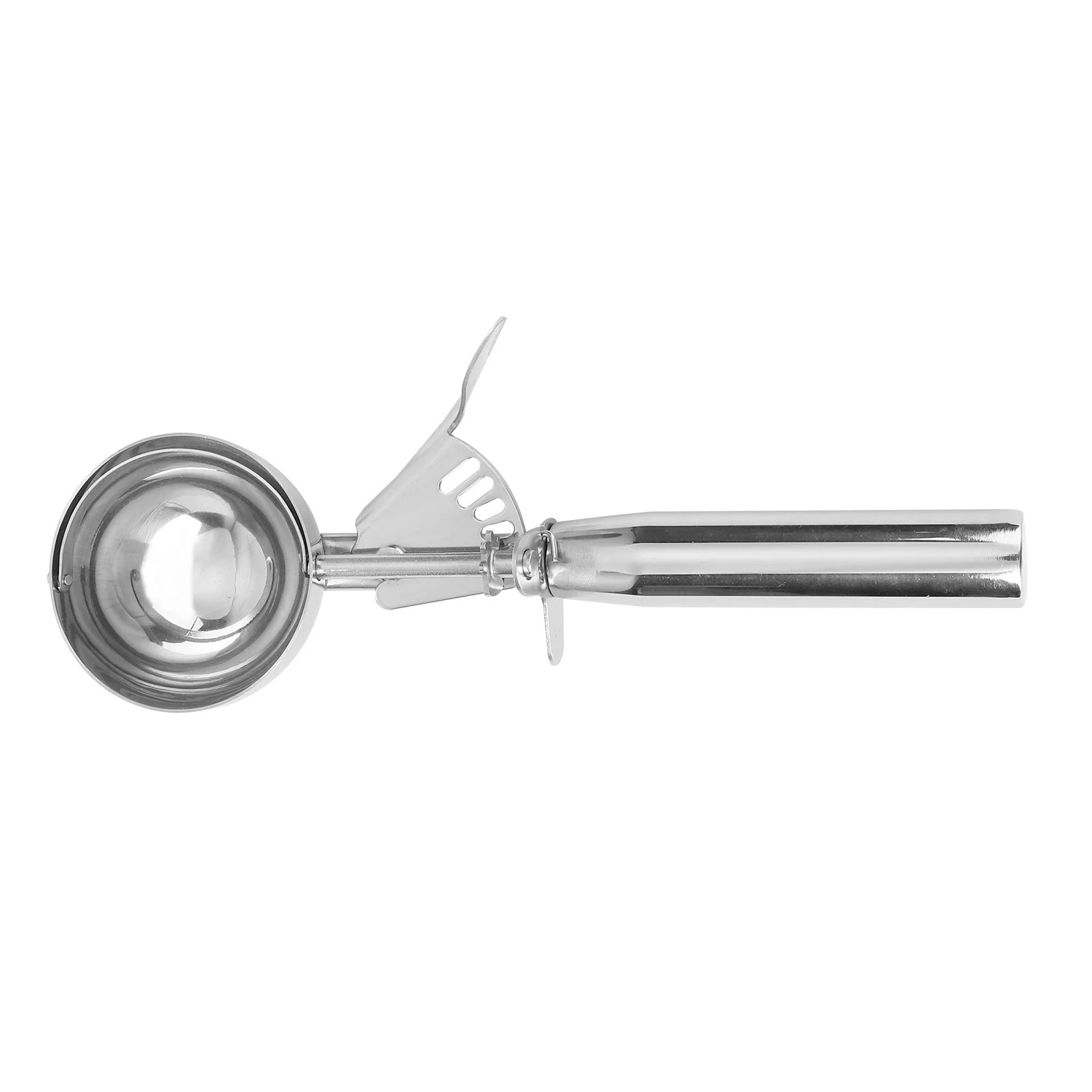 

Ice Cream Scoop Stainless Steel Large Trigger Cookie Scoop Melon Baller Meat Potato Spoon Easy Use Ice Cream Spoon