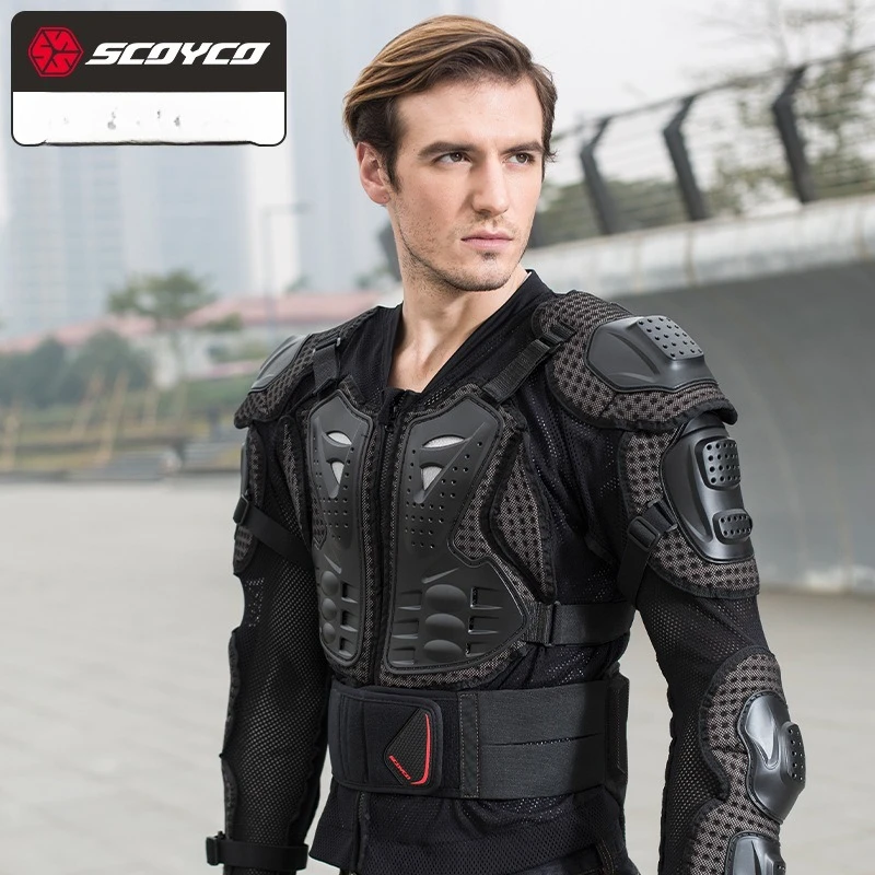MotorcycleOff-Road Armor Riding Protector Anti-drop Racing Suit Locomotive Rider Equipment Armor Suit Cheetah L-2XL Size