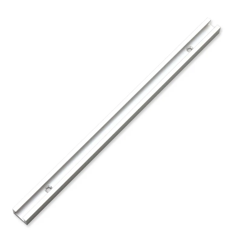 Woodworking 19*12.7mm T Track with Predrilled Mounting Holes for Quick Ratchet Rail Clamps for M6/M8 Slot Hold Down Clamps