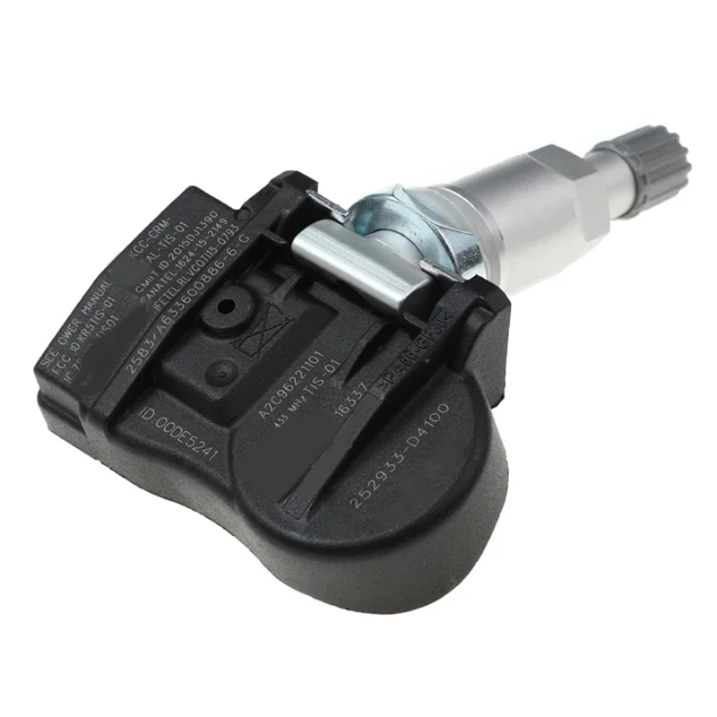

2Pc 52933-D4100 433MHZ TPMS SENSOR Tire Pressure Sensor For Hyundai Kia NIRO Optima Sportage 2019 Parts 52933D4100 52933-F2000-A