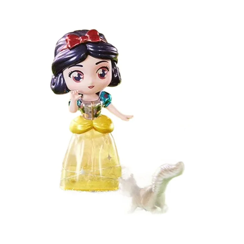 Boîte aveugle de la série Disney Princess Dream, boîte de rangement authentique, Elsa Ariel, cadeau pour filles, jouet de collection, pot de rangement pour figurines
