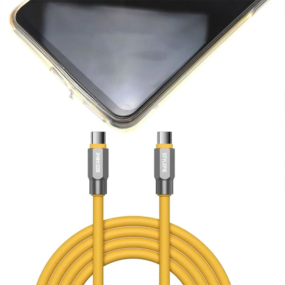 

TPE USB Type C to C Cable Double Headed Lightweight Fast Charging Wire 1.5M C to C Type C Data Cable Mobile Phone Accessories