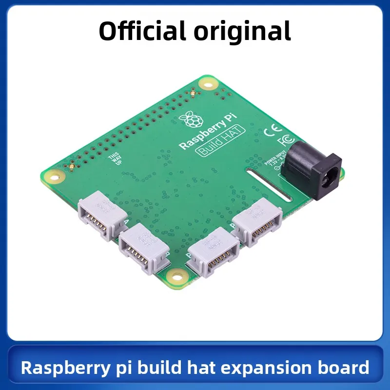 

Плата расширения Raspberry Pi Build HAT, модуль датчиков, официальный блок питания 8V6A48W
