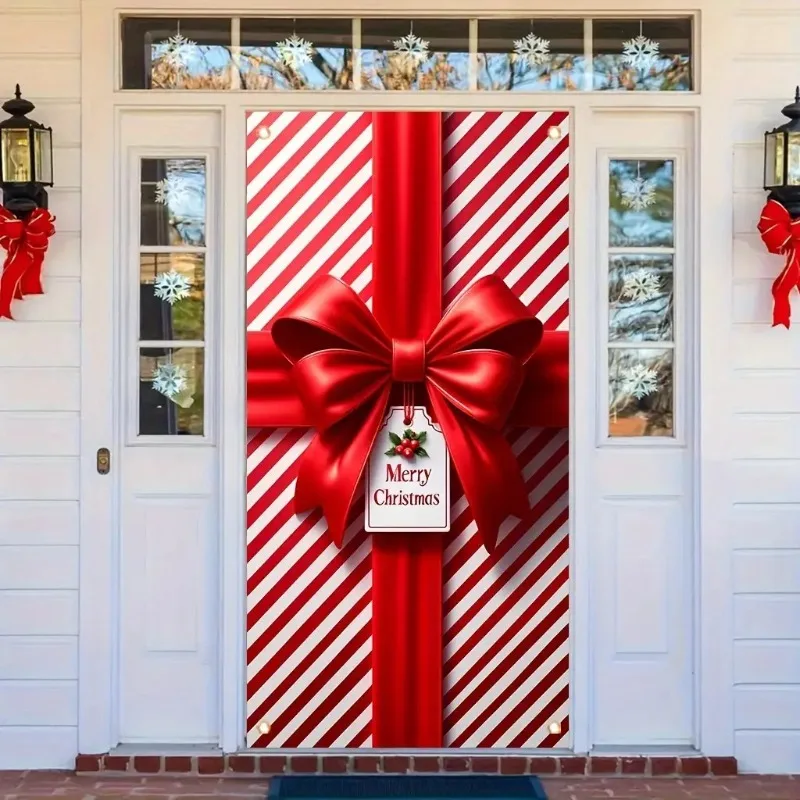 

Christmas Banner Door Decoration Door Banner Holiday Door Frame Decoration