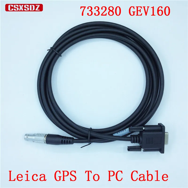 NEW Leica GNSS GPS RTK 733280 GEV160 Cable GS10 GS15 To PC stream NMEA or RTK data cable