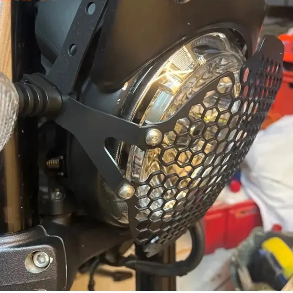 For Ducati Scrambler 800 2015 - 2022 2023 2024 2025 Motorcycle Accessories Scrambler800 Headlight Guard Grille Cover Protection