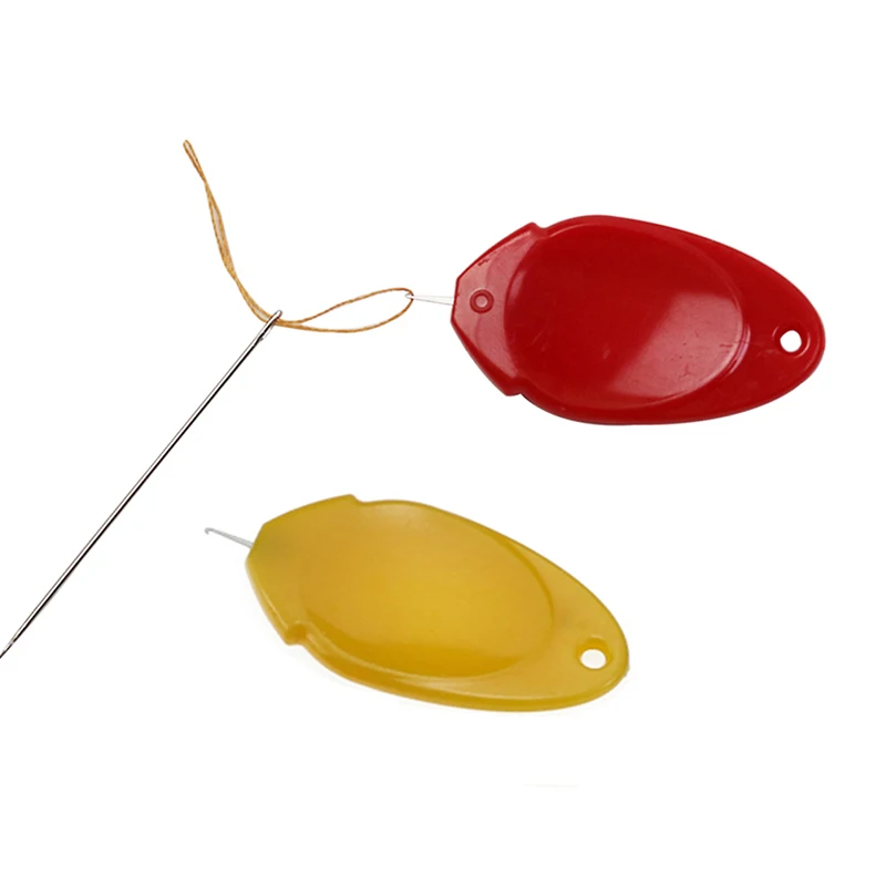 5/10pcs Needle Threader Stitch Insertion Tool Sewing Machine Plastic Wire Loop