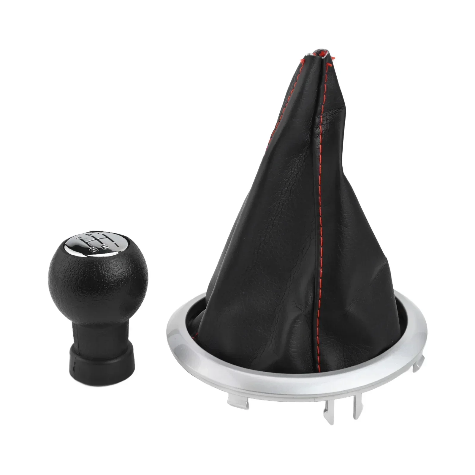 

Car Interior Shifter Cover Shift Lever Replacement As Shown In The Figure Chrome Shift Knob Enhanced Driving Experience