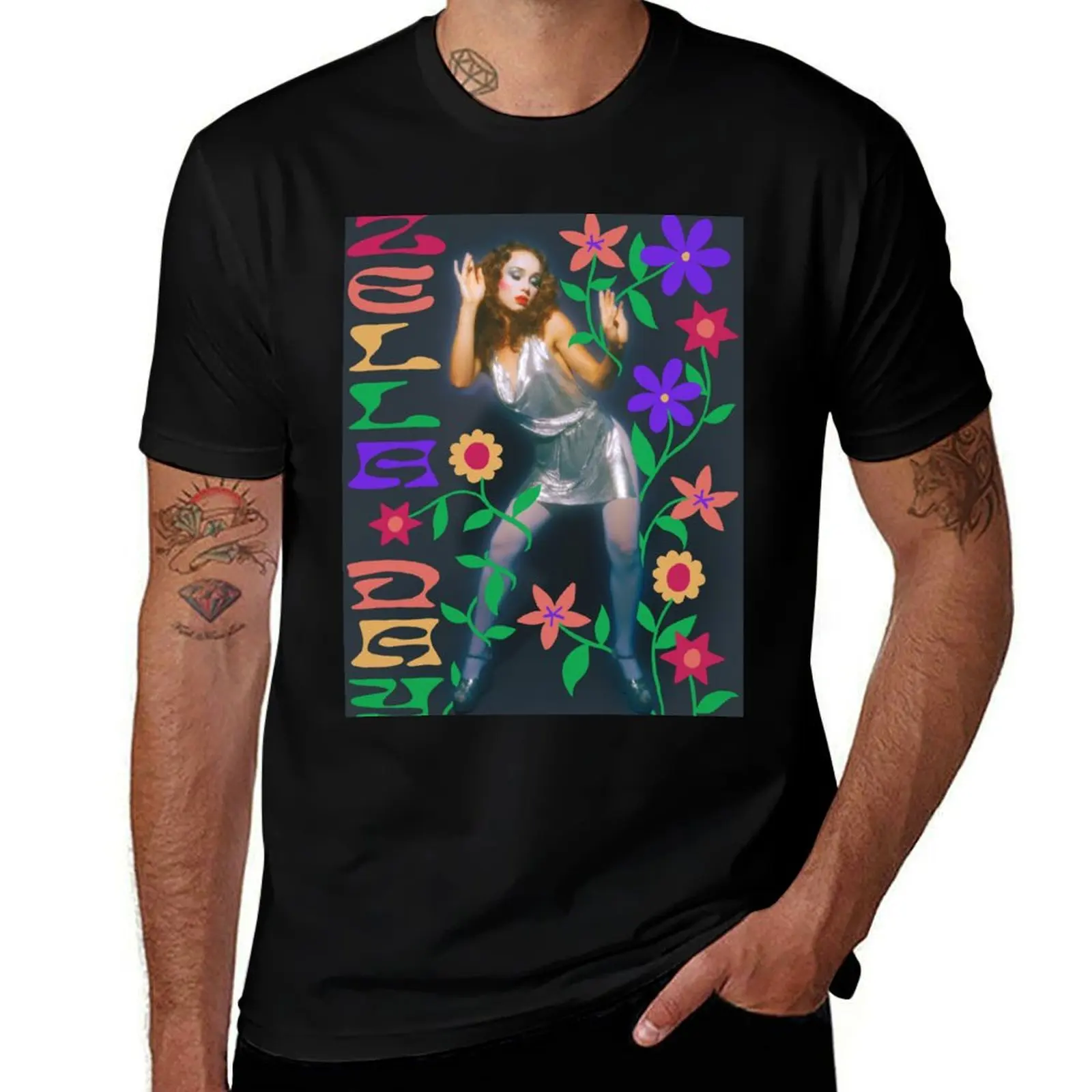 

Zella Day Design T-Shirt Casual All Match Tee Shirt for Men