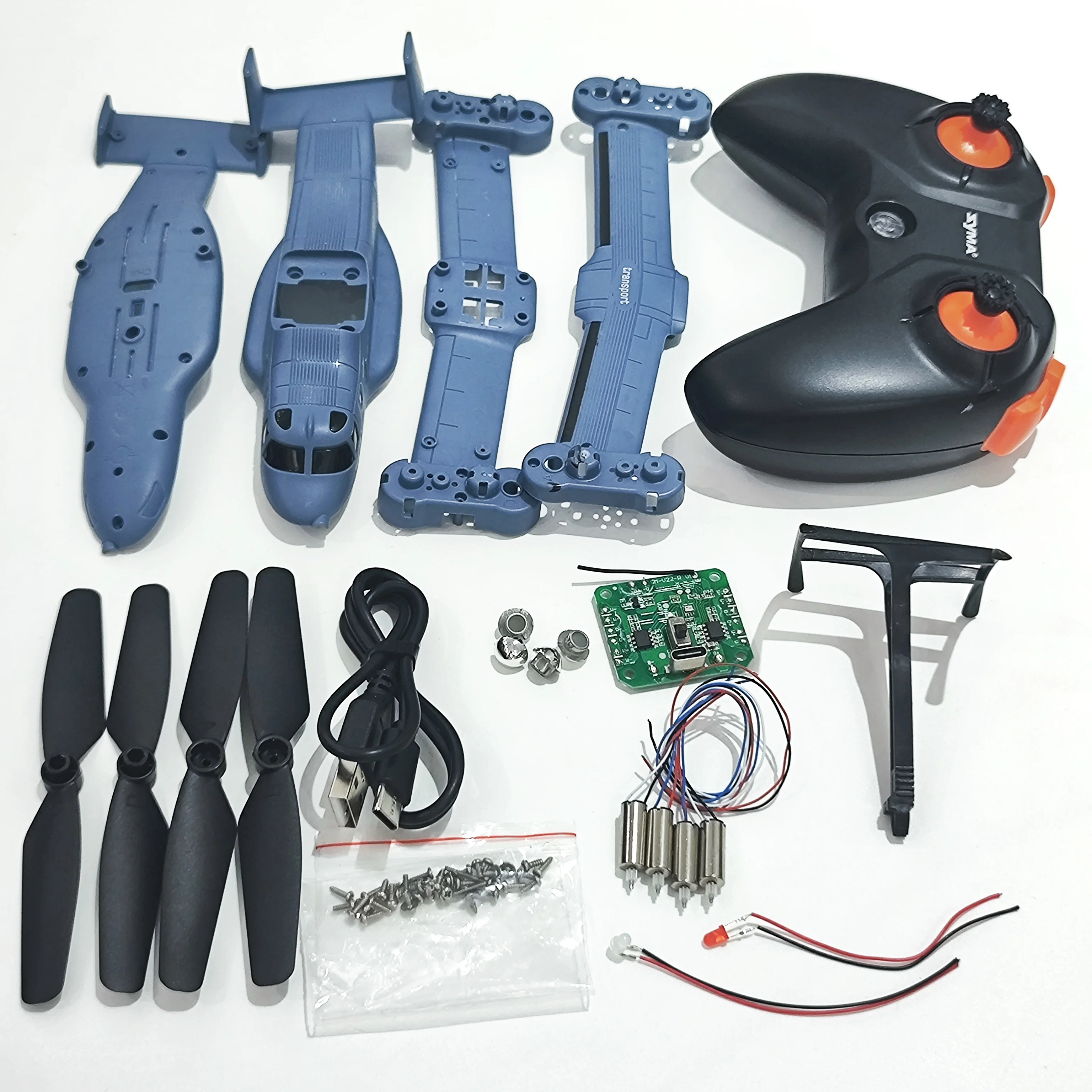 

SYMA V22 RC Quadcopter Drone Оригинальная приемная плата/радио управления/двигатель/крышка лезвия/пропеллер/защитная рамка/зарядное устройство/корпус..