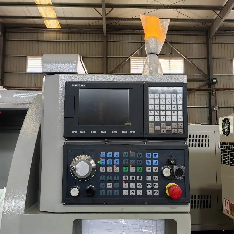 46C آلة طحن التحكم العددي الصغيرة آلة معالجة المعادن روبوت صناعي مخرطة معدنية عمودية باستخدام الحاسب الآلي #4