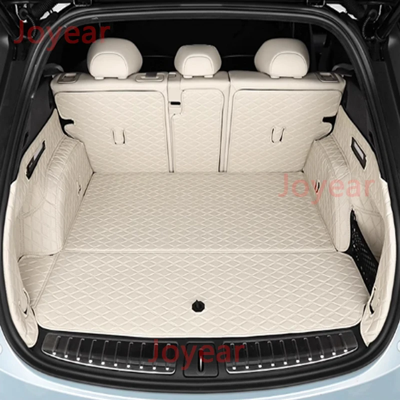

For NIO ES6 2023 Car Rear Trunk Mat Leather Fully Surround Liner Cargo Pad Car Interior Decoration Modified Protective Supplies