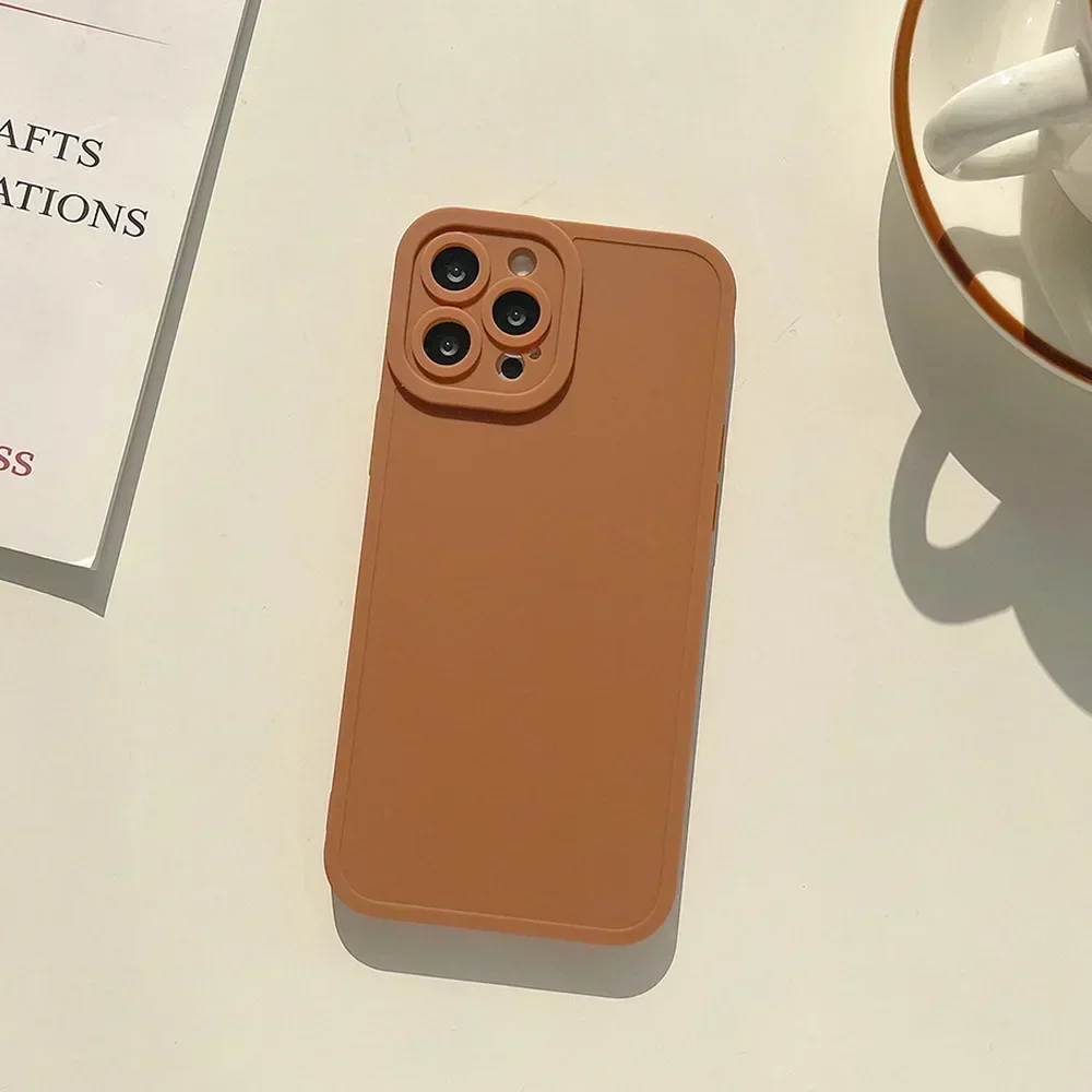 Matte 12 styles soft silicone ins jane phone case for iphone 8 7 plus x xr xsmax 11 12 mini 14 15 pro max 13 promax shockproof