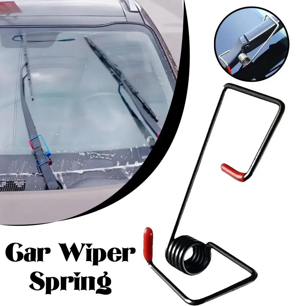 Universal Car Wiper Booster Spring Intelligent Windshield Auto Wipers Replaceable Rubber Arms Parts Wiper Spring Alloy L7Z2