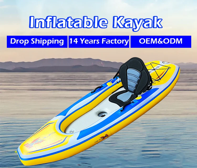 ZEBEC New Design PVC Inflatable fishing Kayaks 2 Person Wholesaler Manufacturer Of Inflated Rowing Boats