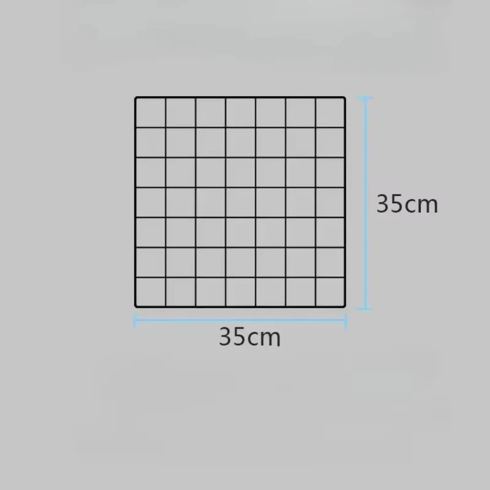 رف عرض شبكي حديث مع قاعدة معدنية لسطح المكتب وإطار شبكي رف كشك المجوهرات للوحة الشبكة