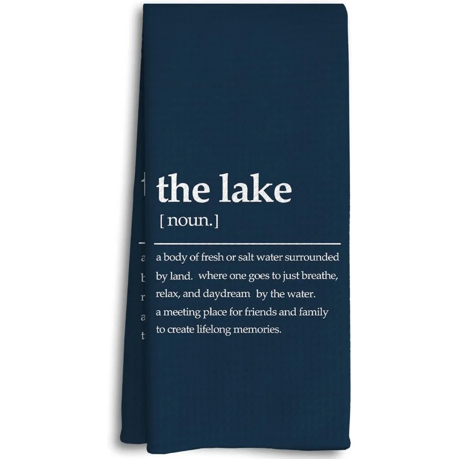 

Lake Accessories Kitchen Towels Lake House Gts vy Blue Kitchen Dish Towels The Lakehouse Bathroom Towels LakeDecor for The Home