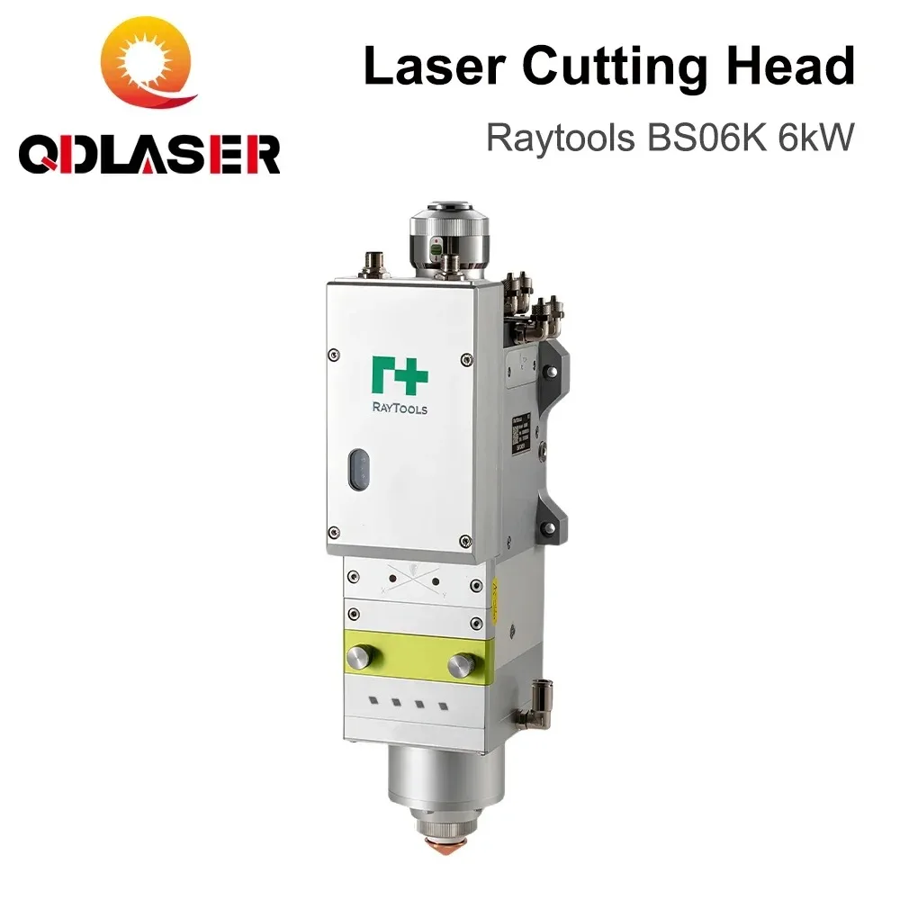 Cabezal de corte láser QDLASER Raytools BS06K cabezal de corte de 6kW interfaz de fibra FL150/200mm QBH/G5 para máquina cortadora láser de fibra
