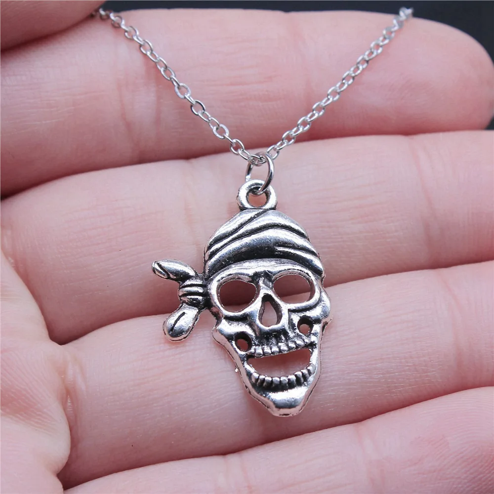 Halloween Necklace Pendant Wholesale Vintage Jewelry Chain Length 40+5cm