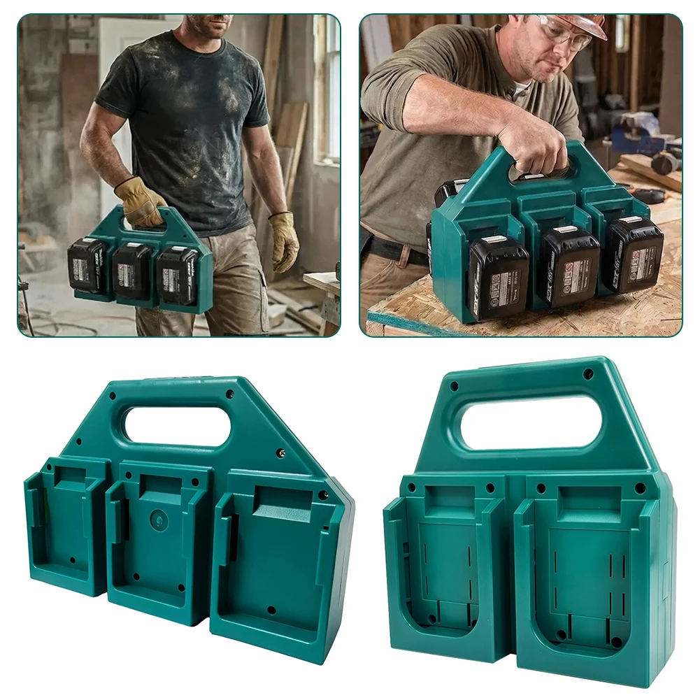 For Makita Battery Storage Box Compatible With 14/18V Tools,Power Tool Organiser For Saws Grinders,Workbench Toolbox Storage Box