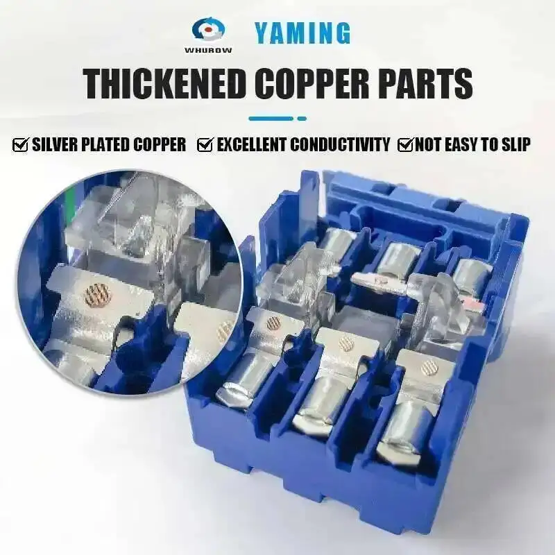 YMD11 Series 25-100A 3P 4P Isolator Switch Silver Contact ON-OFF Rotary Cam Selector Cabinet Control Waterproof Box LW30